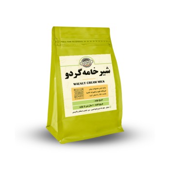 شیر خامه گردو