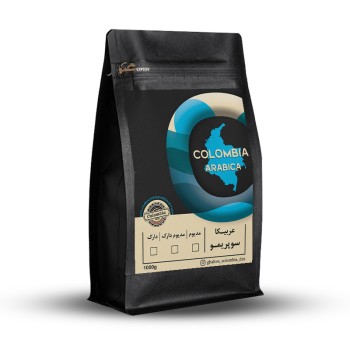 دانه قهوه کلمبیا سوپریمو Supremo (1 کیلویی)