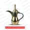 قهوه جوش جذوه (دله) عربی هندی طرح‌دار